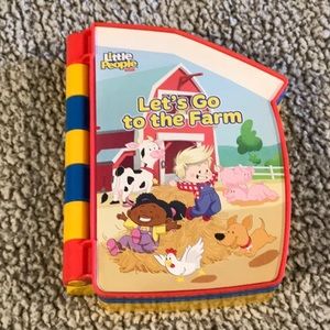 Let’s Go to the Farm little people book